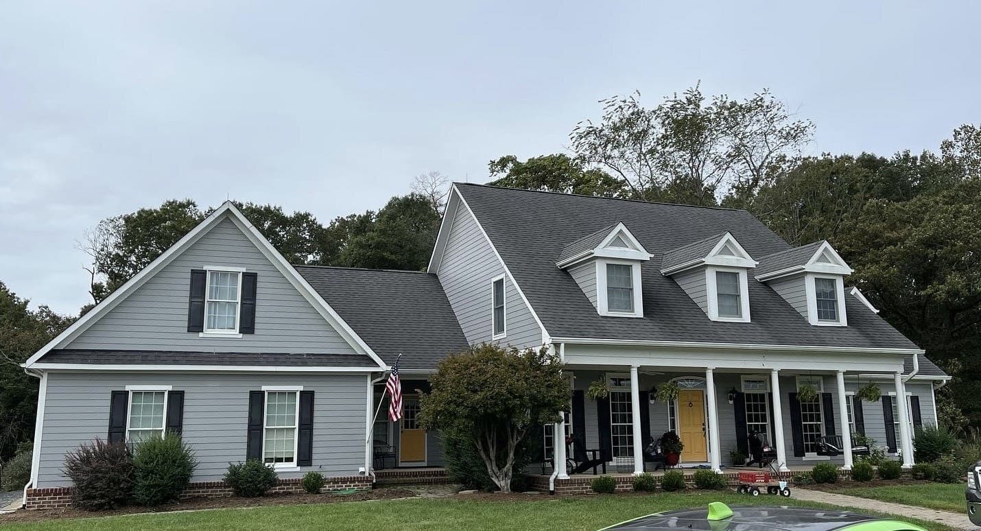 Finished architectural shingle roof replacement in Locust Grove, VA
